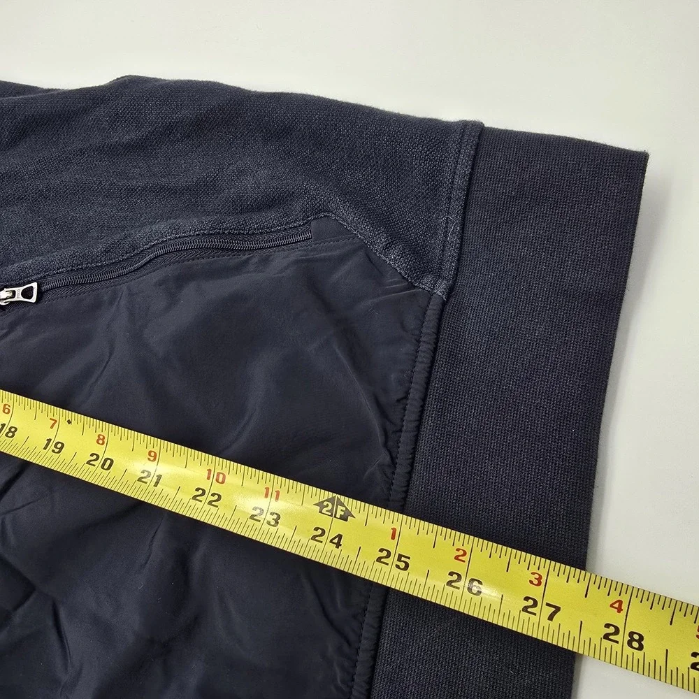 Polo Ralph Lauren Hybrid Quarter Zip Hoodie Mens XXL Aviator Navy Pony Logo